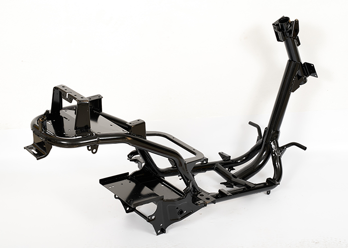 Electric motorcycle frame