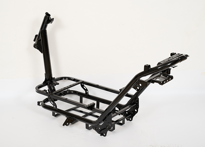 Electric motorcycle frame